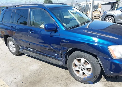 2002 Toyota Highlander Limited V6 из США, поврежденный, VIN JTEGF21A420035333